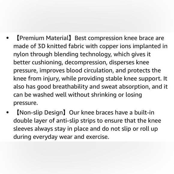 🆕Copper Knee Brace - Picture 5 of 15